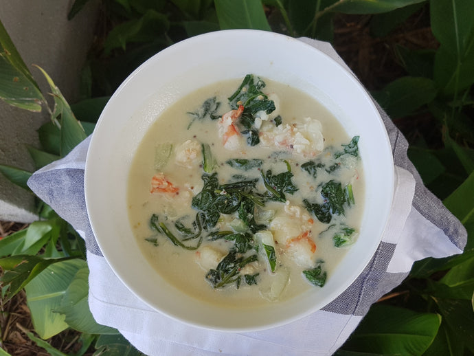 Prawn & Coconut Soup - Keto Friendly